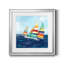 Raton laveur - peinture encadrée-14895343-14895329