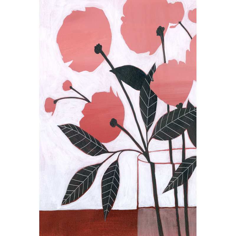Flower Screen I by Grace Popp - Painting Print, 76cm H x 51cm W, Wrapped Canvas