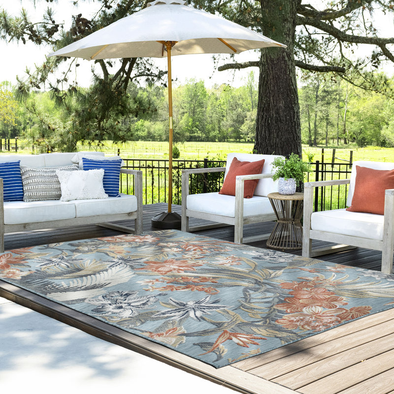 Tapis floral Callie, Rectangle 8 pi 5 po x 12 pi 2 po