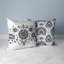 Coussin décoratif intérieur / extérieur Frosted Florals-106879896-106879898