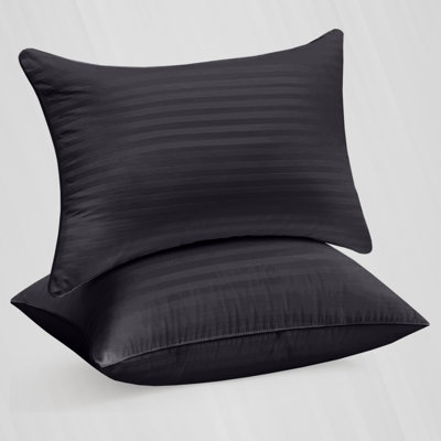 Pack of 2 Soft Microfiber Pillow Covers - Wrinkle-Free, Breathable & Hotel Quality Bedding Essential