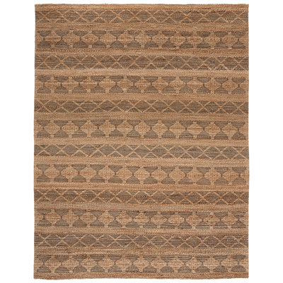 Tapis d'intérieur tissé à la main en jacquard Adlai
