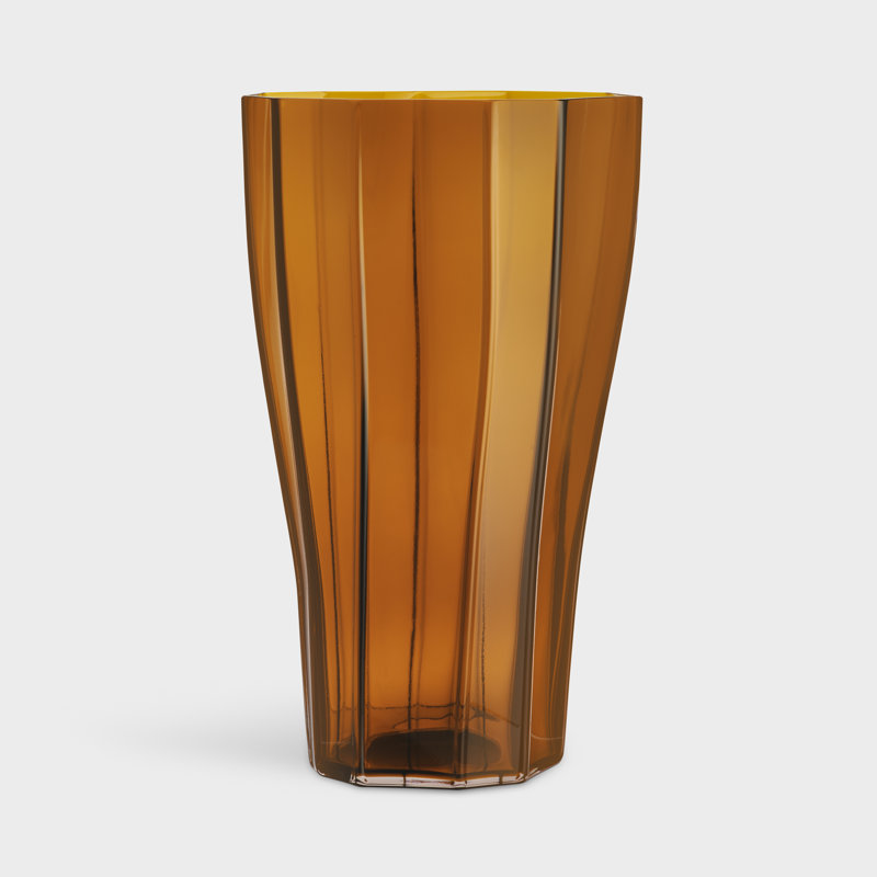 Pot à roseaux, H 19,7 po x l 11,6 po x P 11,6 po, Amber