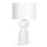 Bardot Metal Table Lamp (White)