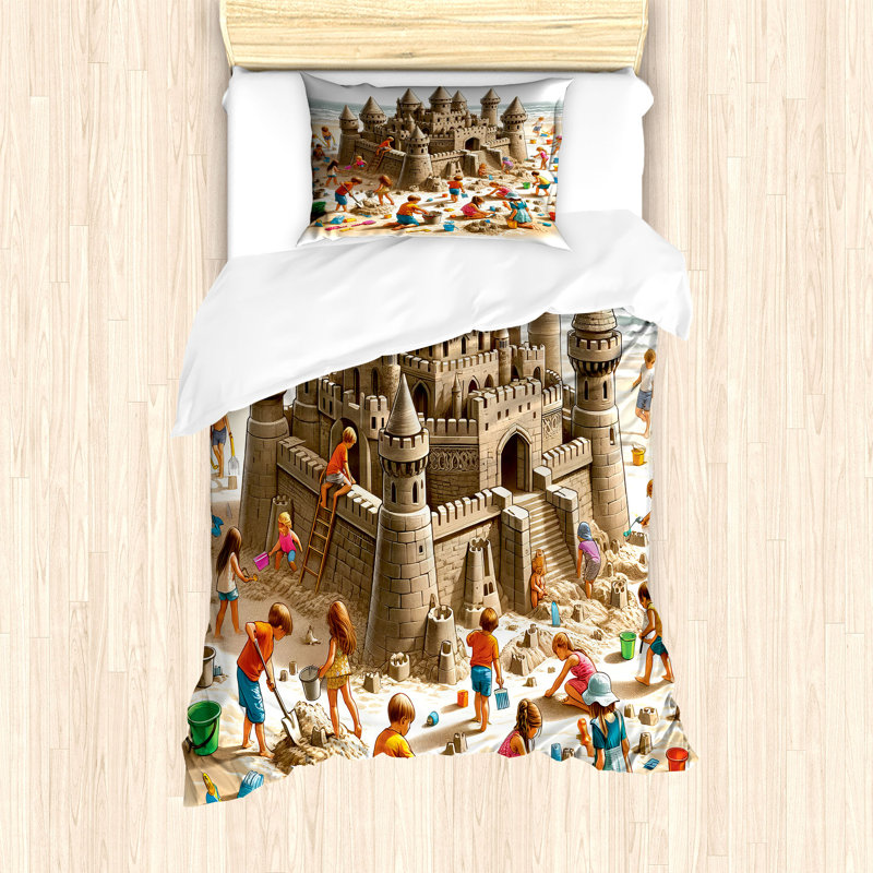 Quilt Set, Twin Duvet Cover + 1 Standard Shams