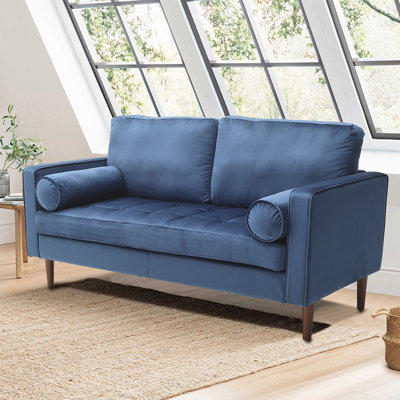 Beazley 2 Seater Velvet Loveseat