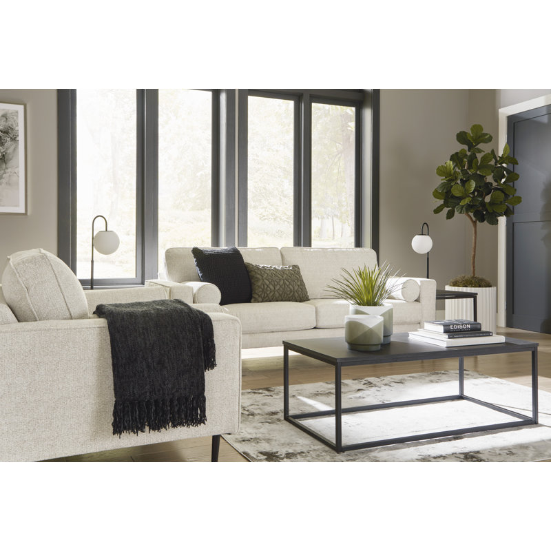 Causeuse, fauteuil et repose-pieds Hazela