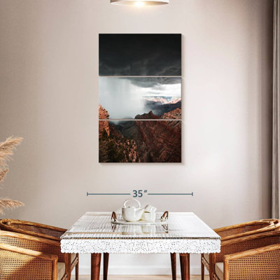 Nuage de tempête Alvord Grand Canyon