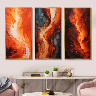 Muse en fusion flamme ardente