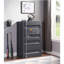 Commode 1 porte en bronze industriel-120864527