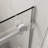 72" H Sliding Shower Door, 48" Wide, 6mm Tempered Glass, Easy - Clean, Adjustable 44 48 In W, Splash Proof Threshold, Quiet Pulleys, Parts, Smooth Sliding, Coating, Waterproof Sealing, Splash Design