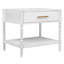Table d'appoint Uttermost Bales blanc cassé