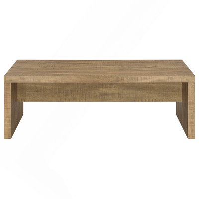 Mango Rectangular Engineered Wood Coffee Table
