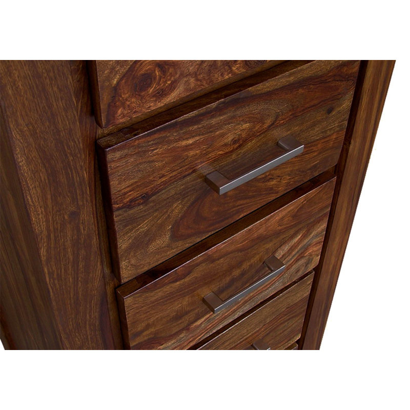 Metro Life Solid Wood 50cm W 5 - Drawer Chest of Drawers