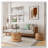 Round Coffee Table Nesting Coffee Table Set of 2