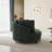 70.1" W Oversized Upholstered Barrel Chair, Modern Round Sofa Chair With Pillows-1995824803