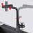 Temperature Display Kitchen Faucet In Matte Black - Pull Down Single Handle With Three Water Outlet Components  Stream, Spray, Rainfall  For Waterfall & Control And Kinds Rainfall