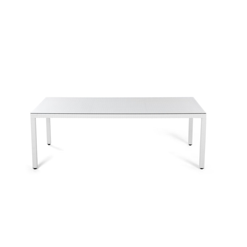 Andria 8 - Person Patio Dining Set with Rectangular Table , Cushions Included
