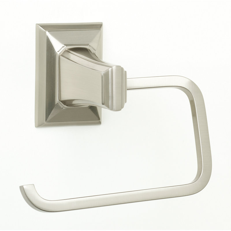 Wall Mounted Single Post Toilet Paper Holder, Bronze