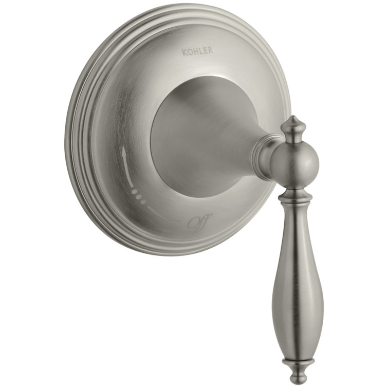 Finial® Traditional Valve Trim with Lever Handle for Volume Control Valve, Requires Valve