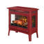 Chaufferette de foyer électrique autoportante avec effet de flamme 3D duraflame pour 1000 pieds carrés Pi. Cannelle-940030202