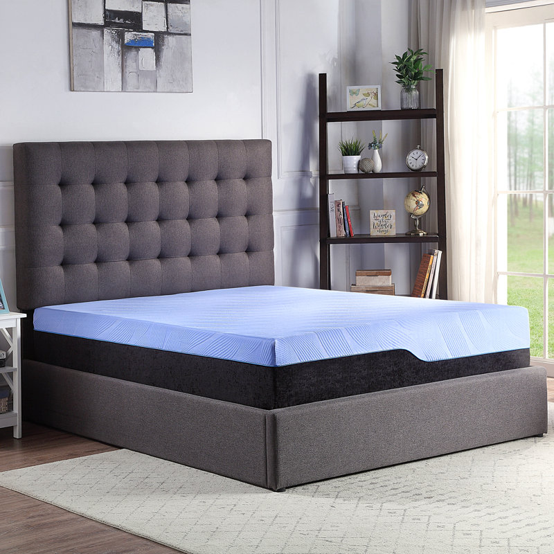 Matelas en mousse viscoélastique rafraîchissante hybride Refresh, Simple extra long