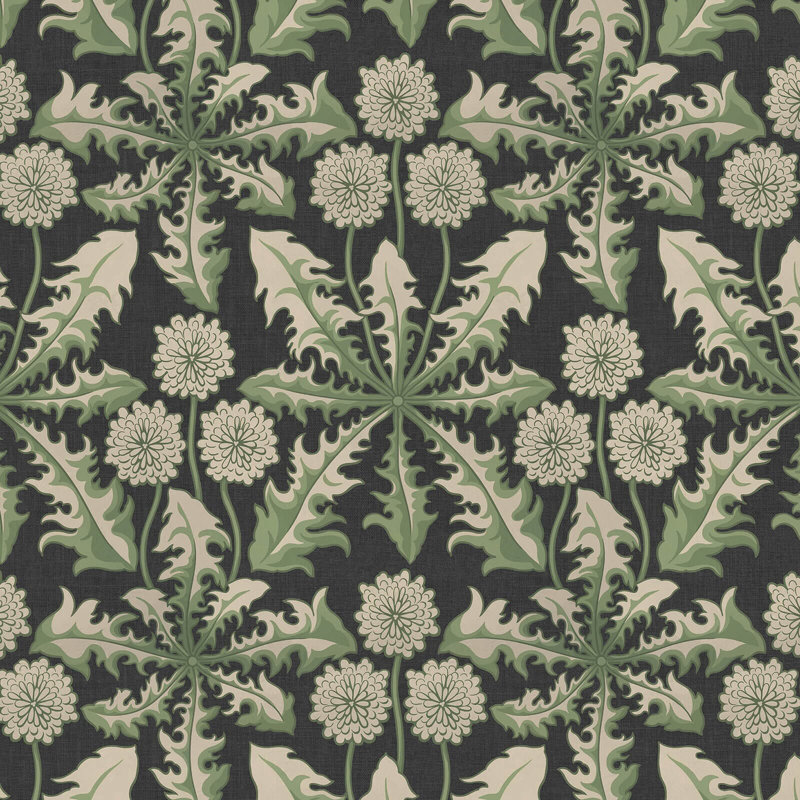 Taraxa Wallpaper, Noir