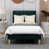 Velours vert encre B est en rupture de stock