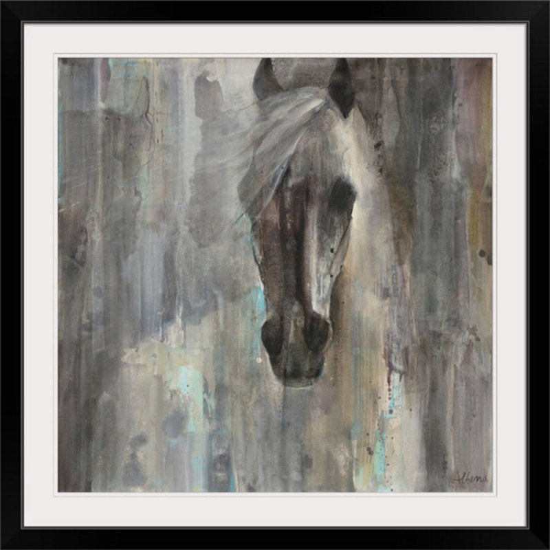 «Braylock Shadow», Albena Hristova, reproduction d'art, H 38 po x l 38 po, Impression encadrée, Noir