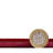 Dubai area rug Machine Woven Rectangle Red-93557180