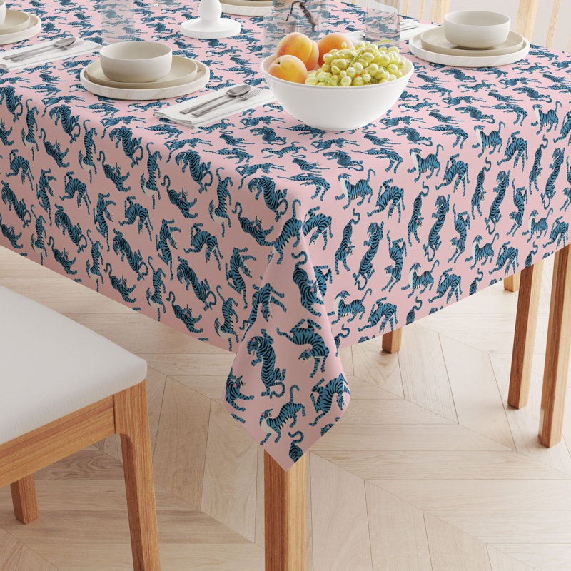 Wyman Geometric Tablecloth, 84" x 60"