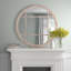 Daphne Wood Flat Wall Mirror