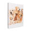 Adelphi «Golden Retriever Collage», reproduction de peinture à l'huile sur toile tendue-26111258