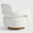 Bayville 29" Wide Sherpa Swivel Chair-1778646090