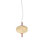 Riflesso Suspension 2L1 Amber Transparent Matt Gold 3 L2221 Ul