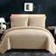 Polyester Solid Colour Bedspread with Pillow Shams-105763081-105763074
