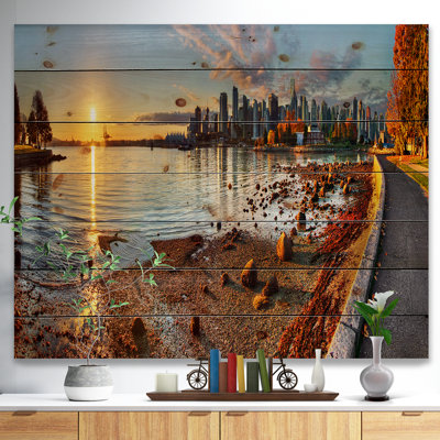 Vancouver Downtown Panorama " Vancouver Downtown Panorama " Painting