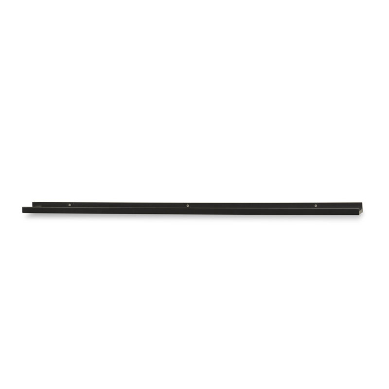 Marsetta Picture Ledge Wall Shelf, Black