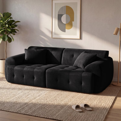 2 Seater Fabric Corner Sofa