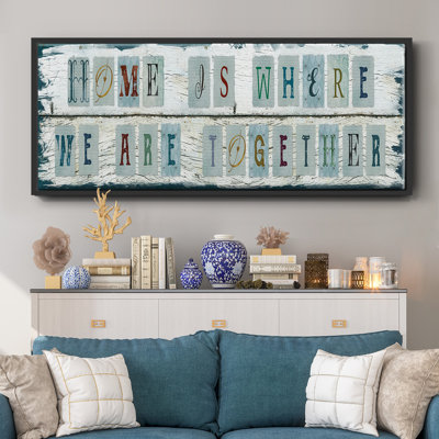 «We Are Together», toile encadrée