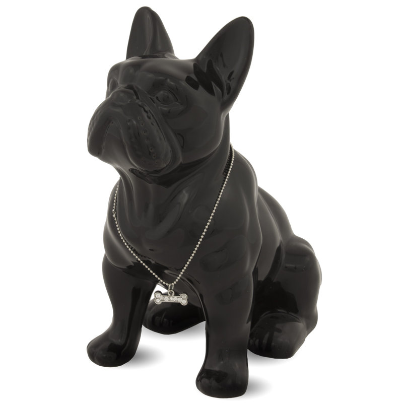 Altamese Figurines & Sculptures, Black/Silver, 22cm H x 18cm W x 11.5cm D