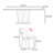 Modern light luxury home dining table sets