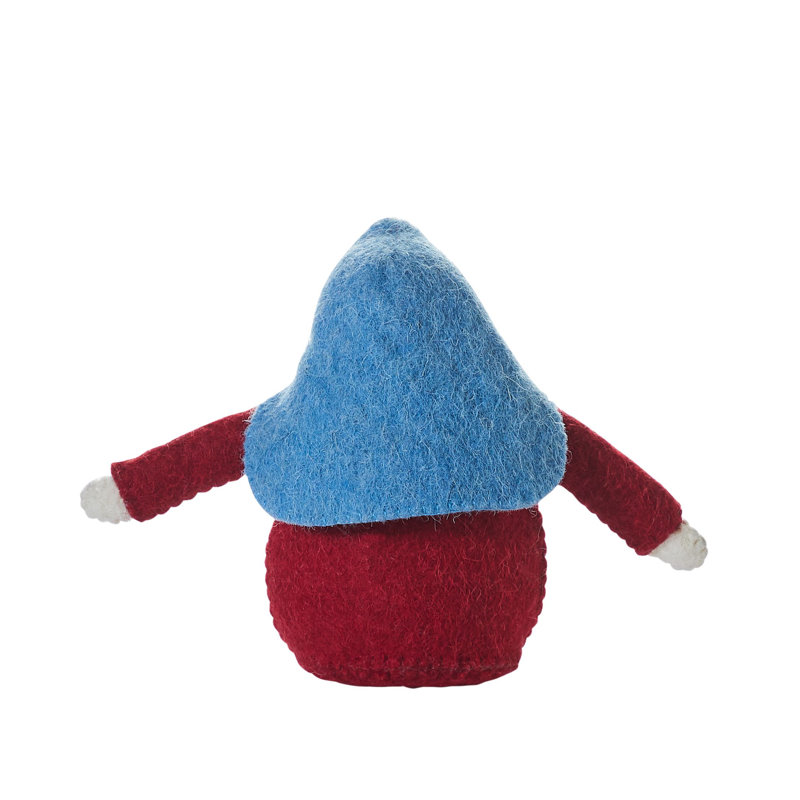Handmade Felted Wool Nativity Scene Set, 7 Pieces