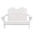 Creaghan 49" W Folding HDPE Double Adirondack Chair-1800254083