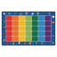 Tapis de salle de classe capitonné bleu / rouge Fun with Phonics-846978185