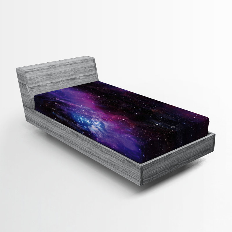 Ensemble de 2 draps-housse Ambesonne Space