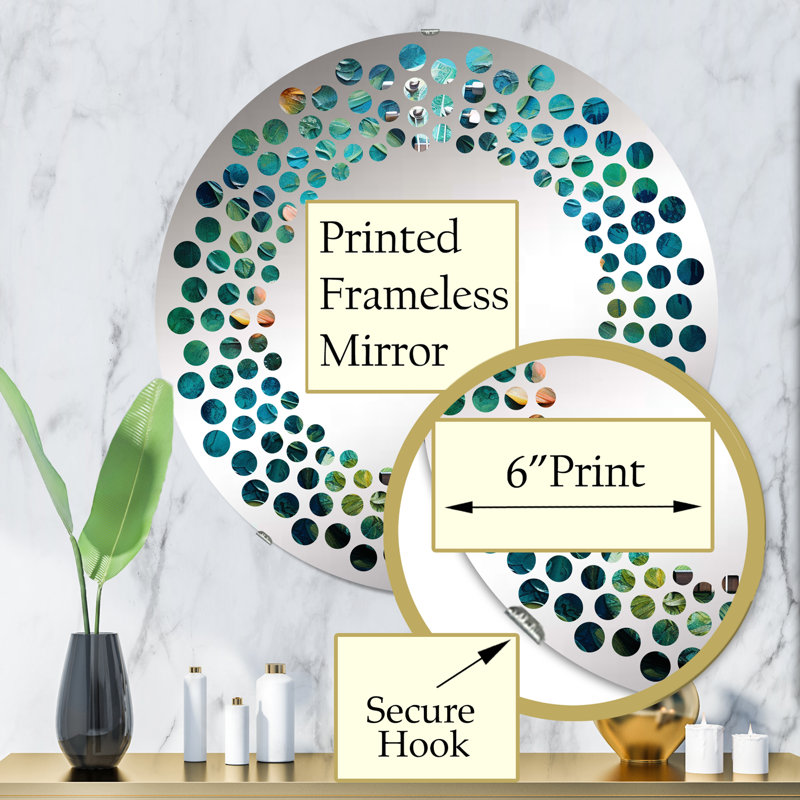 Cresser Circle Mirror, 31.4" x 31.4"