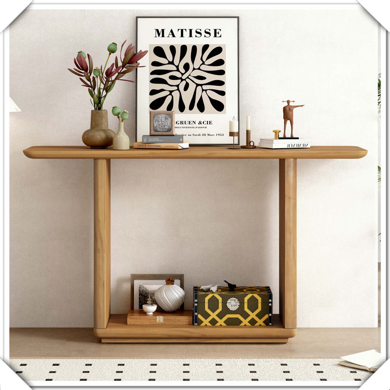 Console Elegant Minimalist, Brun