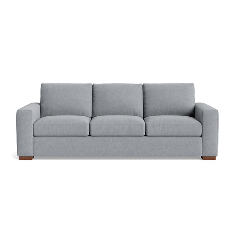 Couch Potato Sofa (95"), Performance Weave - Zinc