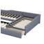 Lit de jour double rembourré double-373855009